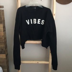 Oversized sweater with tags